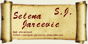 Selena Jarčević vizit kartica